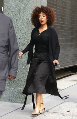 NEW YORK, NY- SEPTEMBER 21: H.E.R. seen at Live with Kelly and Mark on September 21 , 2026 in New York City. Copyright: xRWx
