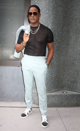 NEW YORK, NY- SEPTEMBER 21: Blair Underwood seen at Live with Kelly & Mark on September 21 , 2026 in New York City. Copyright: xRWx