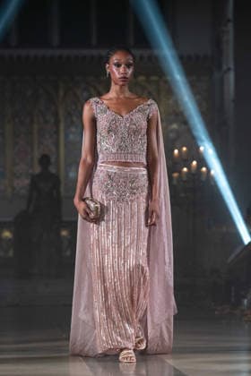 Rocky Star LFW SS27 Catwalk Show Model Walks the Rocky Star LFW SS27 show on the 17,09,2026 at St John s Hyde Park Hyde Park Crescent London W2 2Q, Credit:JIMMY JAMES Avalon UK, London  Copyright: xJIMMYxJAMESx xAvalonx 1137116239