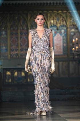 Rocky Star LFW SS27 Catwalk Show Model Walks the Rocky Star LFW SS27 show on the 17,09,2026 at St John s Hyde Park Hyde Park Crescent London W2 2Q, Credit:JIMMY JAMES Avalon UK, London  Copyright: xJIMMYxJAMESx xAvalonx 1137119767