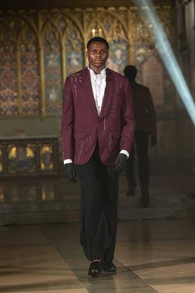 Varoin Marwah - Monarch LFW SS27 Catwalk Show Model Walks the Varoin Marwah - Monarch LFW SS27 show on the 17,09,2026 at St John s Hyde Park Hyde Park Crescent London W2 2QD, Credit:JIMMY JAMES Avalon UK, London  Copyright: xJIMMYxJAMESx xAvalonx 1137121296