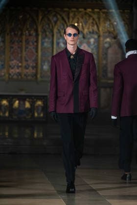 Varoin Marwah - Monarch LFW SS27 Catwalk Show Model Walks the Varoin Marwah - Monarch LFW SS27 show on the 17,09,2026 at St John s Hyde Park Hyde Park Crescent London W2 2QD, Credit:JIMMY JAMES Avalon UK, London  Copyright: xJIMMYxJAMESx xAvalonx 1137121303