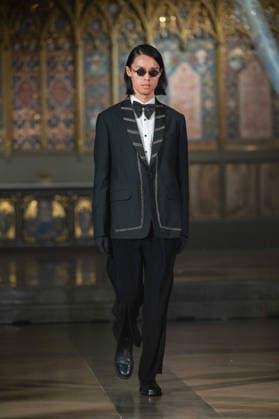 Varoin Marwah - Monarch LFW SS27 Catwalk Show Model Walks the Varoin Marwah - Monarch LFW SS27 show on the 17,09,2026 at St John s Hyde Park Hyde Park Crescent London W2 2QD, Credit:JIMMY JAMES Avalon UK, London  Copyright: xJIMMYxJAMESx xAvalonx 1137121938