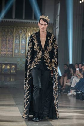Varoin Marwah - Monarch LFW SS27 Catwalk Show Model Walks the Varoin Marwah - Monarch LFW SS27 show on the 17,09,2026 at St John s Hyde Park Hyde Park Crescent London W2 2QD, Credit:JIMMY JAMES Avalon UK, London  Copyright: xJIMMYxJAMESx xAvalonx 1137122157