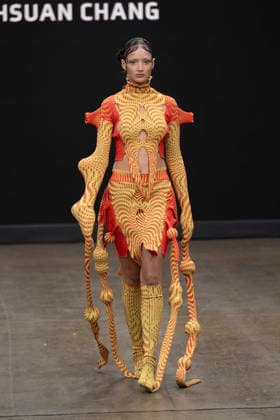 FJU Talent LFW SS27 Catwalk Show Model Walks the FJU Talent LFW SS27 show on the 19,09,2026, Credit:JIMMY JAMES Avalon UK, London  Copyright: xJIMMYxJAMESx xAvalonx 1137123736