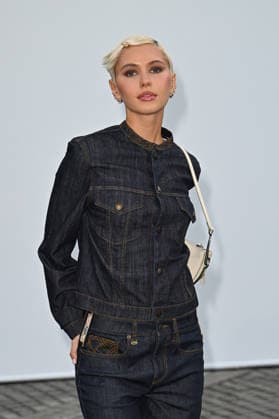 Celebrity guests arrive at the Burberry catwalk show as part of London Fashion Week, held at Chelsea College of Arts, London Featuring: Iris Law Where: London, United Kingdom When: 21 Sep 2026 Credit: Cover Images EDITORIAL USE ONLY. NOT FOR USE BY NEWSPAPERS BASED IN THE UK. Copyright: xx coverimg56042716