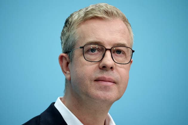 Stefan Evers, the CDU s lead candidate for the Berlin House of Representatives election, press conference on the election results in Berlin, Berlin, September 21, 2026