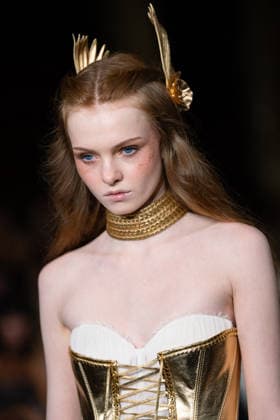 LFW - Aadnevik Runway A model walks the runway at the Aadnevik Catwalk Show 2026 on September 21, 2026 in London, UK. Photo by LounisPhotography ABACAPRESS.COM London United Kingdom  Copyright: xLounisPhotography ABACAx