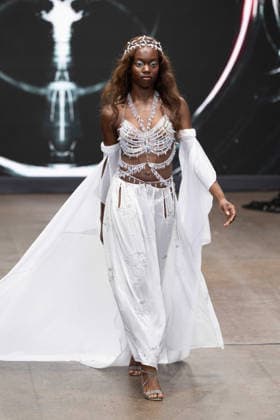 Haus Of Mclees LFW SS27 Catwalk Show Model Walks the Haus Of Mclees LFW SS27 show on the 19,09,2026, Credit:JIMMY JAMES Avalon UK, London  Copyright: xJIMMYxJAMESx xAvalonx 1137129482
