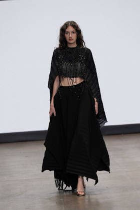 One to Watch edit 1 Fashion Scout LFW SS27 Catwalk Show Model Walks the One to Watch Fashion Scout LFW SS27 show on the 19,09,2026, Credit:JIMMY JAMES Avalon UK, London  Copyright: xJIMMYxJAMESx xAvalonx 1137131412
