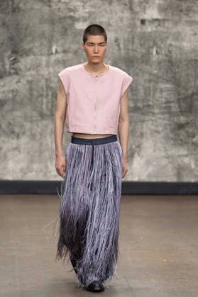 One to Watch edit 1 Fashion Scout LFW SS27 Catwalk Show Model Walks the One to Watch Fashion Scout LFW SS27 show on the 19,09,2026, Credit:JIMMY JAMES Avalon UK, London  Copyright: xJIMMYxJAMESx xAvalonx 1137133040