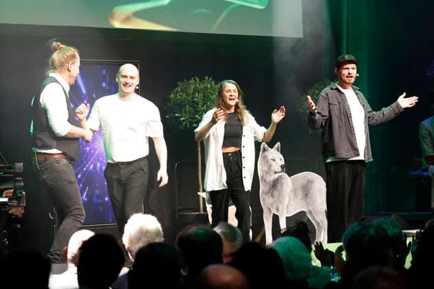 Hello, everyone, at the 10th Recklinghäuser Hurz Comedy Award ceremony at the Ruhrfestspielhaus in Recklinghausen, September 21, 2026 Foto:xT.xSchröerx xFuturexImagex hurz_6925