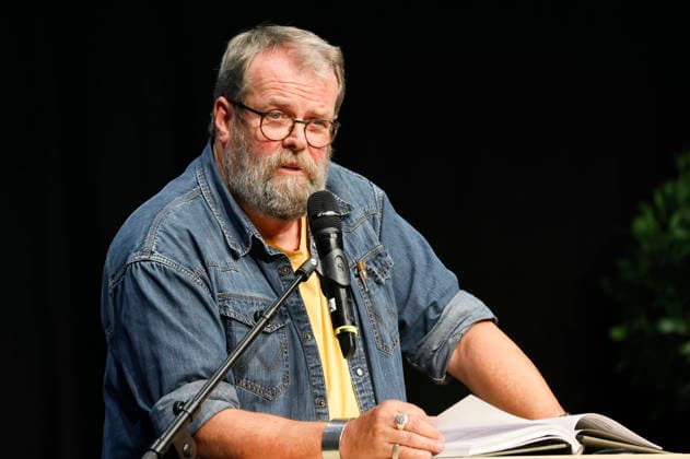 Jochen Malmsheimer at the 10th Recklinghäuser Hurz Comedy Award ceremony at the Ruhrfestspielhaus in Recklinghausen, September 21, 2026 Foto:xT.xSchröerx xFuturexImagex hurz_6957