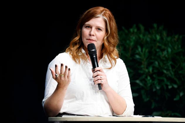 Laura Brümmer at the 10th Recklinghäuser Hurz Comedy Award ceremony at the Ruhrfestspielhaus in Recklinghausen, September 21, 2026 Foto:xT.xSchröerx xFuturexImagex hurz_6966