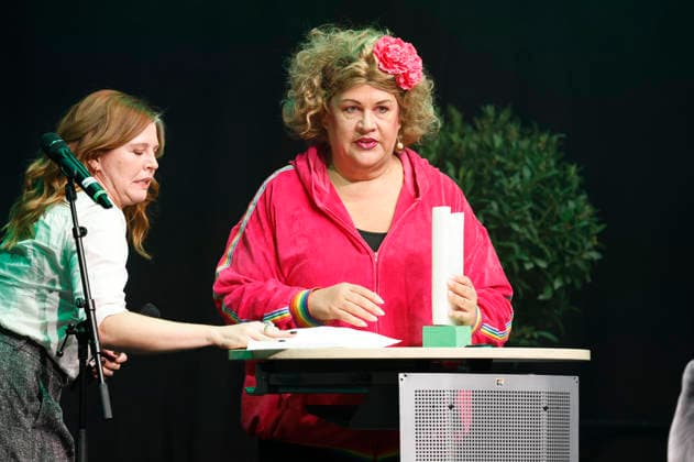 Laura Brümmer and Ilka Bessin (Cindy from Marzahn) at the 10th Recklinghäuser Hurz Comedy Award ceremony at the Ruhrfestspielhaus in Recklinghausen, September 21, 2026 Foto:xT.xSchröerx xFuturexImagex hurz_6968