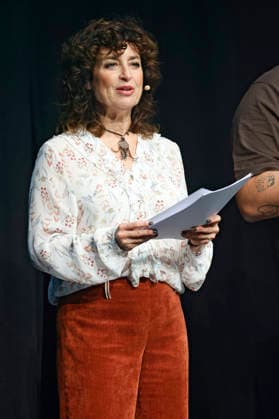Isabel Varell at the 10th Recklinghäuser Hurz Comedy Award ceremony at the Ruhrfestspielhaus in Recklinghausen, September 21, 2026 Foto:xT.xSchröerx xFuturexImagex hurz_6984