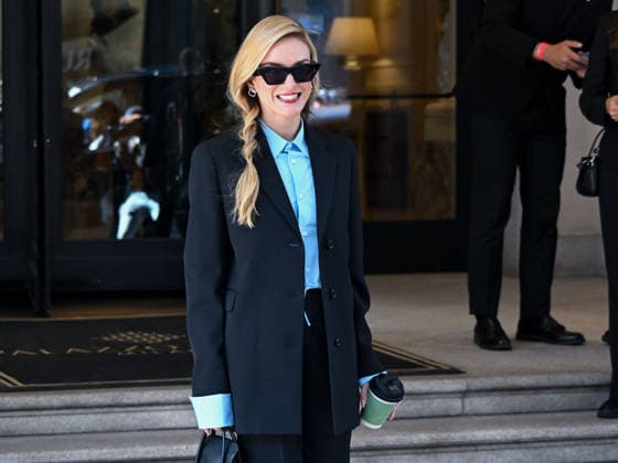 IPA88829485 - Milan, Milan Fashion Week 2026 celebrities in the city leaving Palazzo Parigi Pictured: Gaia Reposso  Copyright: xManuelexMangiarottix xManuelexMangiarottix IPA88829485