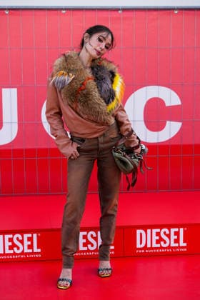 IPA88833119 - Milan, Milan Women™s Fashion Week Spring Summer 2027 - Diesel fashion show - guests - Pictured: Heart Evangelista  Copyright: xRiccardoxGiordanox xRiccardoxGiordanox IPA88833119