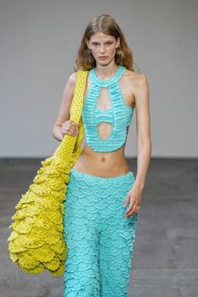 IPA88836097 - Milan, Milan Women™s Fashion Week Spring Summer 2027 - Women™s Fashion, Spring Summer 2027 - J.Salinas fashion show - runway Pictured: models  Copyright: xRiccardoxGIordanox xRiccardoxGiordano IPAx IPA88836097