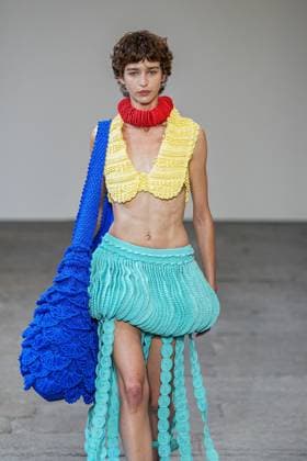 IPA88836099 - Milan, Milan Women™s Fashion Week Spring Summer 2027 - Women™s Fashion, Spring Summer 2027 - J.Salinas fashion show - runway in the photo: models  Copyright: xRiccardoxGIordanox xRiccardoxGiordano IPAx IPA88836099