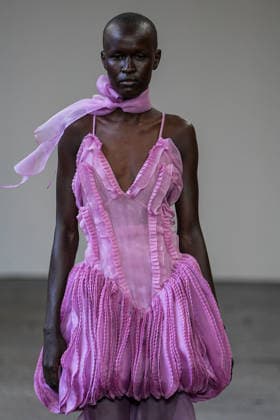 IPA88836227 - Milan, Milan Women™s Fashion Week Spring Summer 2027 - Women™s Fashion, Spring Summer 2027 - J.Salinas fashion show - runway in the photo: models  Copyright: xRiccardoxGIordanox xRiccardoxGiordano IPAx IPA88836227