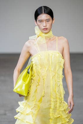 IPA88836090 - Milan, Milan Women™s Fashion Week Spring Summer 2027 - Women™s Fashion, Spring Summer 2027 - J.Salinas fashion show - runway In the photo: models  Copyright: xRiccardoxGIordanox xRiccardoxGiordano IPAx IPA88836090