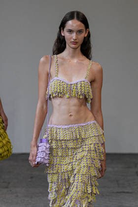 IPA88836177 - Milan, Milan Women™s Fashion Week Spring Summer 2027 - Women™s Fashion, Spring Summer 2027 - J.Salinas fashion show - runway pictured: models  Copyright: xRiccardoxGIordanox xRiccardoxGiordano IPAx IPA88836177