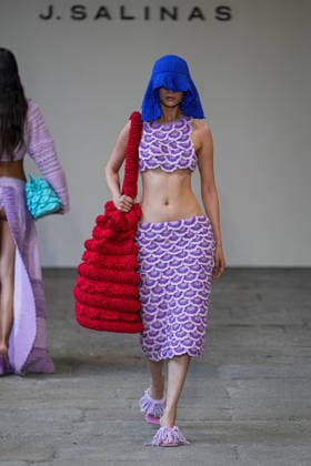 IPA88836253 - Milan, Milan Women™s Fashion Week Spring Summer 2027 - Women™s Fashion, Spring Summer 2027 - J.Salinas fashion show - runway Pictured: models  Copyright: xRiccardoxGIordanox xRiccardoxGiordano IPAx IPA88836253
