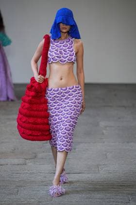 IPA88836255 - Milan, Milan Women™s Fashion Week Spring Summer 2027 - Women™s Fashion, Spring Summer 2027 - J. Salinas fashion show - runway pictured: models  Copyright: xRiccardoxGIordanox xRiccardoxGiordano IPAx IPA88836255