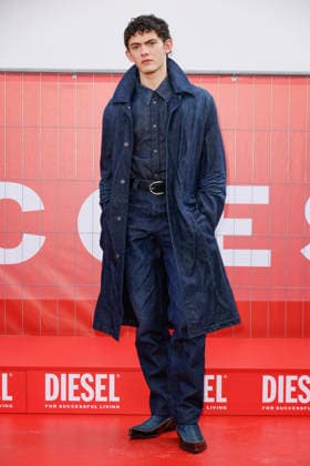 MFW Spring Summer 2027 Diesel Photocall MP MILAN, ITALY - SEPTEMBER 22: Joe Locke attends the Diesel fashion show during Milan Fashion Week WOMEN S COLLECTION SPRING SUMMER 2027 on September 22, 2026 in Milan, Italy. Photo by Marco Piovanotto Abacapress.com Milan Italy  Copyright: xPiovanottoxMarco ABACAx