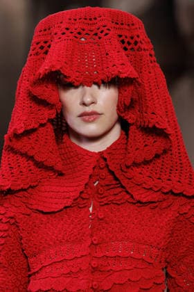 IPA88841998 - Milan, Milan Women™s Fashion Week Spring Summer 2027 - Women™s Fashion, Spring Summer 2027 - J. Salinas fashion show - runway - pictured: detail.  Copyright: xCinziaxCamelax xx IPA88841998
