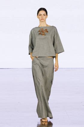 IPA88846179 - Milan, Milan Women™s Fashion Week Spring Summer 2027 Martino Midali™s fashion show pictured: a model.  Copyright: xCinziaxCamelax xx IPA88846179