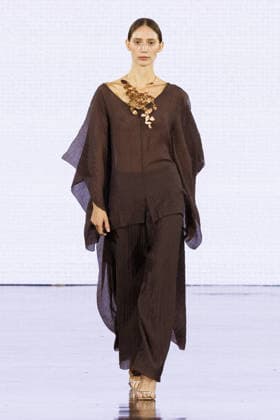 IPA88846293 - Milan, Milan Women™s Fashion Week Spring Summer 2027 Martino Midali Fashion Show pictured: a model.  Copyright: xCinziaxCamelax xx IPA88846293