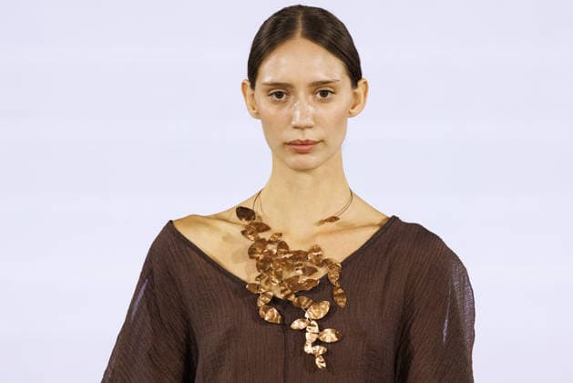IPA88846300 - Milan, Milan Women™s Fashion Week Spring Summer 2027 Martino Midali™s fashion show pictured: a model.  Copyright: xCinziaxCamelax xx IPA88846300