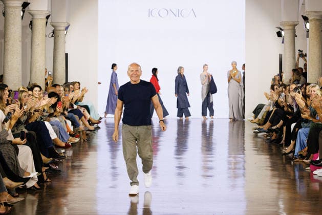 IPA88846503 - Milan, Milan Women™s Fashion Week Spring Summer 2027 Martino Midali™s Fashion Show Pictured: Martino Midali and models.  Copyright: xCinziaxCamelax xx IPA88846503