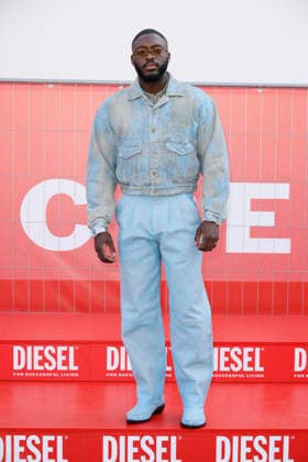 MFW Spring Summer 2027 Diesel Photocall MP MILAN, ITALY - SEPTEMBER 22: Daliwonga attends the Diesel fashion show during Milan Fashion Week WOMEN S COLLECTION SPRING SUMMER 2027 on September 22, 2026 in Milan, Italy. Photo by Marco Piovanotto Abacapress.com Milan Italy  Copyright: xPiovanottoxMarco ABACAx