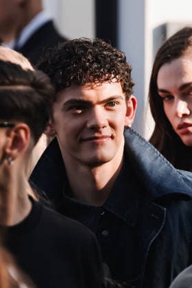 IPA88849976 - Milan, Arrivals at the Diesel fashion show during Milan Fashion Week Women s Collection Spring Summer 2027 - Women s Fashion, Spring Summer 2027. Pictured: Joe Locke  Copyright: xAlessandroxBremecx xx IPA88849976