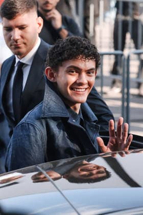 IPA88849960 - Milan, Arrivals at the Diesel fashion show during Milan Fashion Week Women s Collection Spring Summer 2027 - Women s Fashion, Spring Summer 2027. Pictured: Joe Locke  Copyright: xAlessandroxBremecx xx IPA88849960