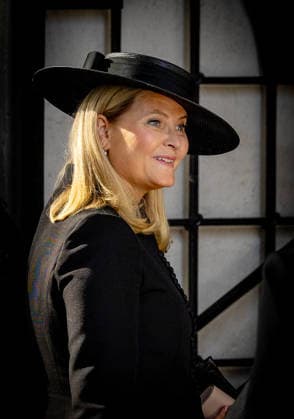 23-09-2026 Norway Funeral of Princess Astrid at the Ris Church in Oslo. Queen Mette-Marit Â  Copyright: xPPEx