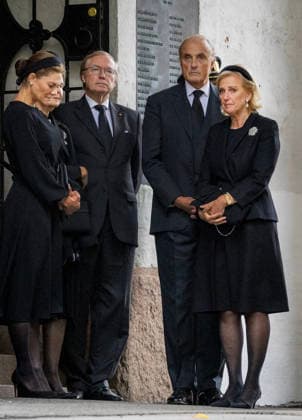 23-09-2026 Norway Funeral of Princess Astrid at the Ris Church in Oslo. Princess Victoria and Princess Astrid and Prince Lorenz Â  Copyright: xPPEx