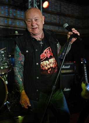 **FILE PHOTO** Angry Anderson Has Passed Away. NASSAU, BH - MARCH 14: Angry Anderson of Rose Tattoo performs during The Monsters Of Rock Cruise aboard The Norwegian Joy on March 14, 2025 in Nassau, Bahamas. Copyright: xmpi04x xMediaPunchx