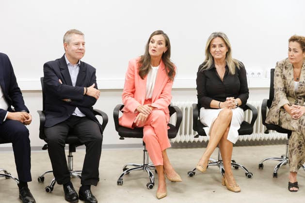 25-09-2026 Queen Letizia at the opening of the 2026 2027 vocational training academic year at the I.E.S. Ribera del Tajo, in Talavera de la Reina, Toledo, Castilla-La Mancha. No Spain Â  Copyright: xPPEx
