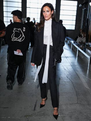 IPA88962199 - Milan, Milan Women™s Fashion Week Spring Summer 2027 - Women™s Fashion, Spring Summer 2027 - Elisabetta Franchi fashion show - guests pictured: Alex Riviere-Sieber, Alex Riviere-Sieber  Copyright: xRiccardoxGiordanox xRiccardoxGiordanox IPA88962199