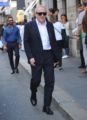 RECORD DATE NOT STATED IPA88963004 - Milan—photo by Mimmo Carriero—After the Gucci fashion show, François Henry Pinault arrives downtown and heads to his hotel  Copyright: xx xx IPA88963004