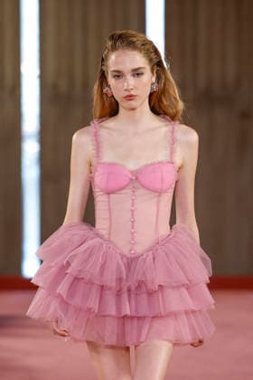 Blumarine Ready-to-Wear Spring Summer 2027 Fashion Show at Milan Fashion Week, on September 25, 2026, Bestimage, Milan, Italy  Copyright: xAgencex xBestimagexAgencex xBestimagex