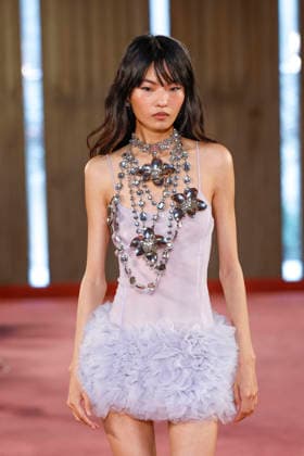 Blumarine Ready-to-Wear Spring Summer 2027 Fashion Show at Milan Fashion Week, on September 25, 2026, Bestimage, Milan, Italy  Copyright: xAgencex xBestimagexAgencex xBestimagex