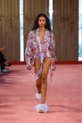 Blumarine Ready-to-Wear Spring Summer 2027 Fashion Show at Milan Fashion Week, on September 25, 2026, Bestimage, Milan, Italy  Copyright: xAgencex xBestimagexAgencex xBestimagex