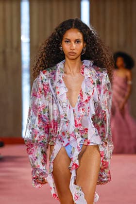 Blumarine Ready-to-Wear Spring Summer 2027 Fashion Show at Milan Fashion Week, on September 25, 2026, Bestimage, Milan, Italy  Copyright: xAgencex xBestimagexAgencex xBestimagex