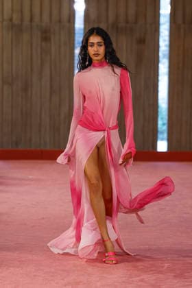 Blumarine Ready-to-Wear Spring Summer 2027 Fashion Show at Milan Fashion Week, on September 25, 2026, Bestimage, Milan, Italy  Copyright: xAgencex xBestimagexAgencex xBestimagex