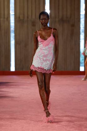 Blumarine Ready-to-Wear Spring Summer 2027 Fashion Show at Milan Fashion Week, on September 25, 2026, Bestimage, Milan, Italy  Copyright: xAgencex xBestimagexAgencex xBestimagex